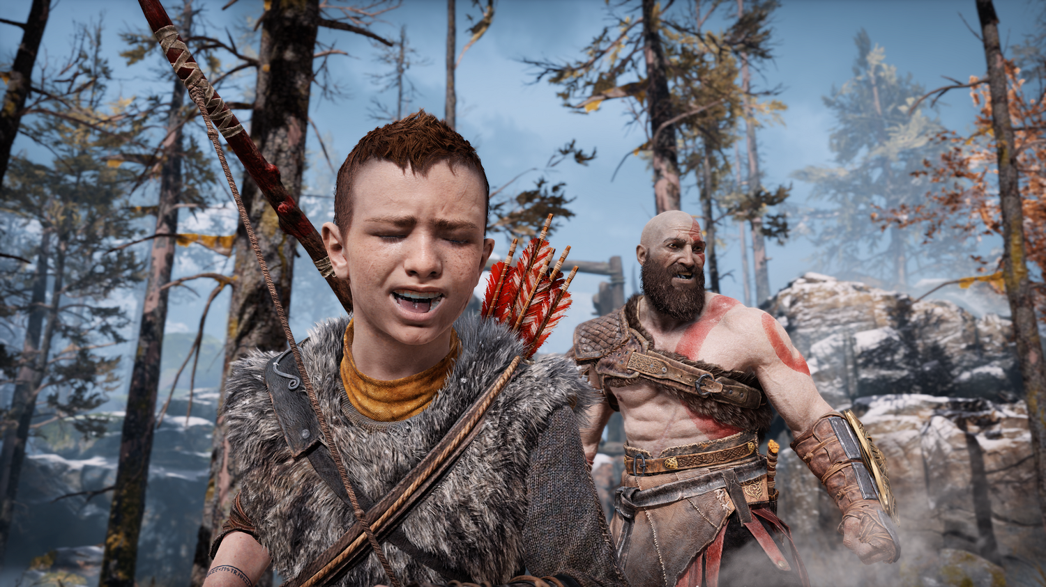 Santa Monica Studio – God of War Ragnarök on X: While this shot only  focuses on Kratos' rage, @GameonFocus 's work showcases all of the emotions  throughout God of War (2018), while